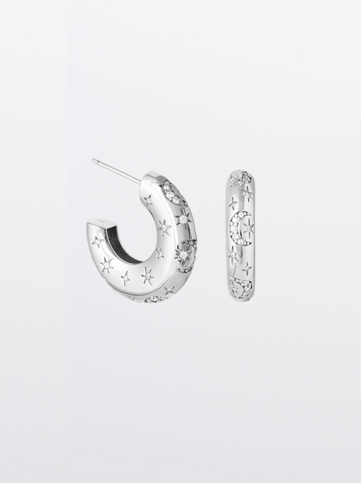 Mini Ohrring vergoldet 22 mm - Amira